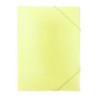 Teczka z gumką na dokumenty A4 PP pastelowy żółty TGP-A4-03 BIURFOL