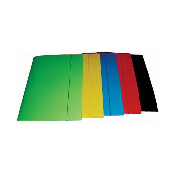 Teczka na dokumenty z gumką A4 kartonowa czarna 100553872 BANTEX