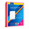 Teczka ofertowa A4 PP 60 koszulek CZERWONA BT630-C60 TETIS