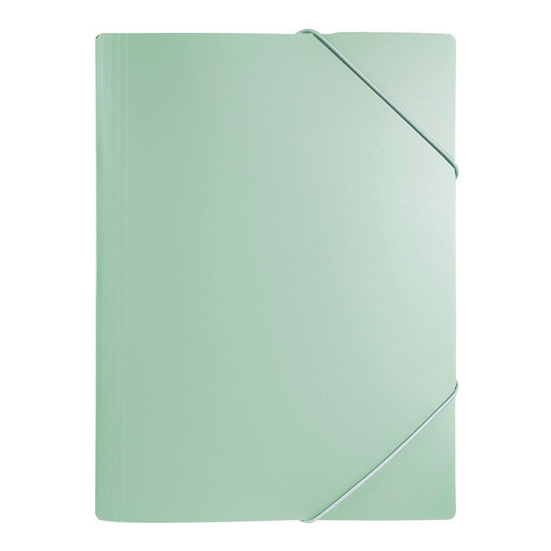 Teczka z gumką A4 PP zieleń MORANDI TGM-A4-03 BIURFOL