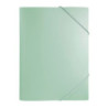 Teczka z gumką A4 PP zieleń MORANDI TGM-A4-03 BIURFOL