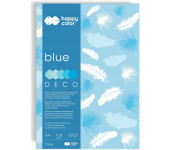 Blok A4 20k 170g 5 kolorów DECO BLUE HA 3717 2030-032 HAPPY COLOR