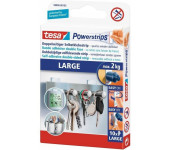 Plastry samoprzylepne TESA POWERSTRIPS duże kpl 10sztuk 58000-00132-01