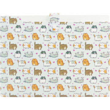 Teczka harmonijkowa A4 PP 5 przegródek z nadrukiem KITTENS THN-A4-35 BIURFOL