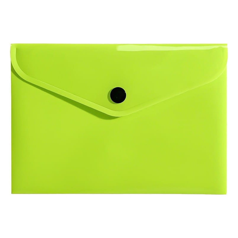 Teczka kopertowa A7 PP neonowa ŻÓŁTY TK-NEON-A7-02 BIURFOL