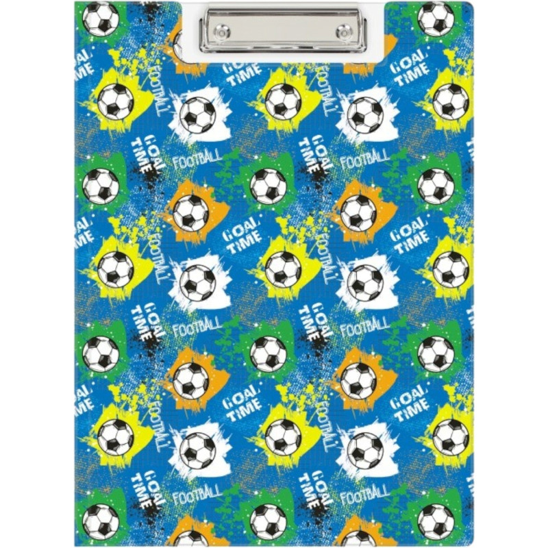 Teczka z klipem A4 z nadrukiem FOOTBALL KHN-04-34 BIURFOL