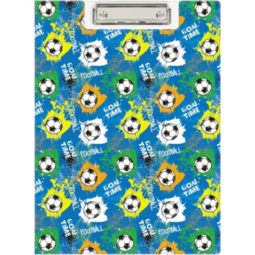Teczka z klipem A4 z nadrukiem FOOTBALL KHN-04-34 BIURFOL