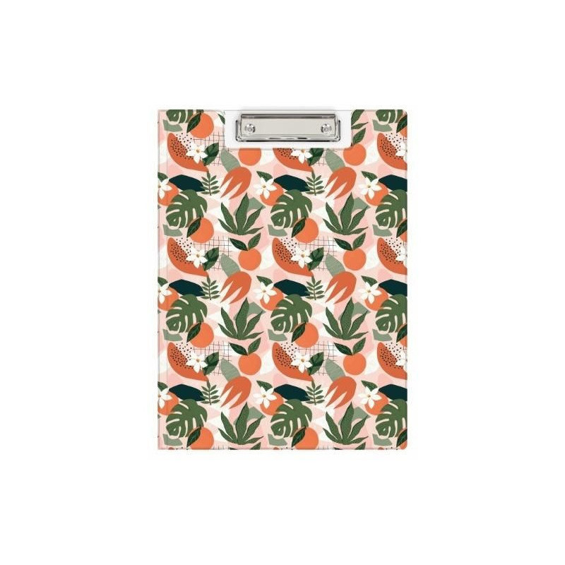 Teczka z klipem A4 z nadrukiem TROPICAL KHN-04-43 BIURFOL