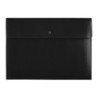 Teczka kopertowa na dokumenty A4 PP nieprzezroczysta czarna TKSP-A4-02 BIURFOL