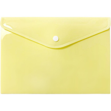 Teczka koperta A5 PP pastel żółty TKP-A5-03 BIURFOL
