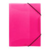 Teczka z gumką na dokumenty A4 PP neonowy różowy TG-NEON-A4-01 BIURFOL