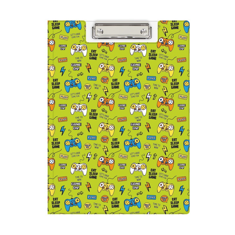 Teczka z klipem na dokumenty Clipboard A4 PVC wzór Pady KHN-04-31 BIURFOL