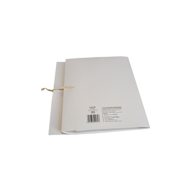 Teczka bezkwasowa 240g. 320x250x35mm (50szt.) ISO 9706 KIEL-TECH 4-95005