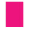 Teczka z gumką A4+ FLUO różowa INTERDRUK