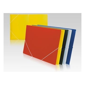 Teczka z gumką na dokumenty A4 PP żółta TG-01-04 BIURFOL