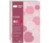 Blok A4 20k 170g 4 kolory DECO ROSE HA 3717 2030-062 HAPPY COLOR