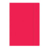 Teczka z gumką A4+ FLUO malinowa INTERDRUK