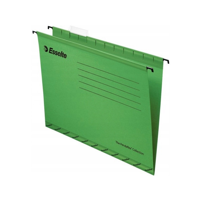 Teczki zawieszane A4 PENDAFLEX STANDARD zielone (25szt) 90318 ESSELTE