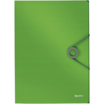 Teczka z gumką A4 PP SOLID jasnozielona 45631050 LEITZ