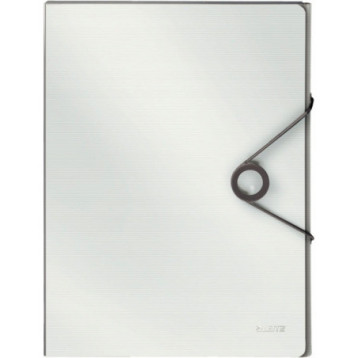 Teczka z gumką PP LEITZ SOLID 30mm biała 45681001 Teczka z gumką PP LEITZ SOLID 30mm biała 45681001