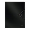 Teczka z gumką PP LEITZ SOLID 30mm czarna 45681095