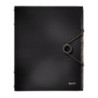 Teczka segregująca 12 przekładek czarna PP LEITZ SOLID 45701095