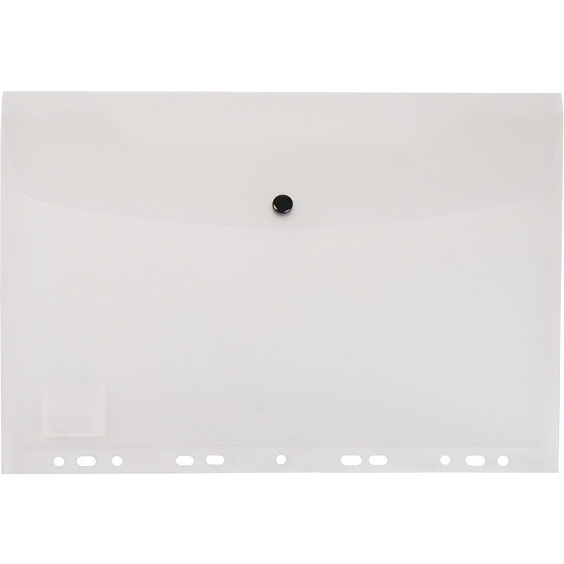 Teczka kopertowa na dokumenty A4 wpinana do segregatora PVC przezroczysta TP-12-05 BIURFOL