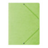 Teczka na dokumenty z gumką A4 preszpanowa jasna zielona 400087827 BANTEX