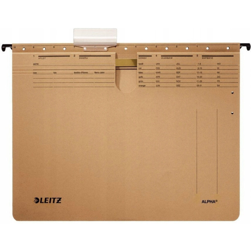 Skoroszyty zawieszana ALPHA siarczanowa LEITZ 19140100