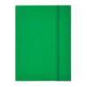 Teczka lakierowana z gumką A4 zielona ESSELTE 13437
