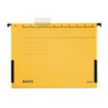 Teczka zawieszana ALPHA żółta z rozszerzanymi bokami LEITZ 19860115