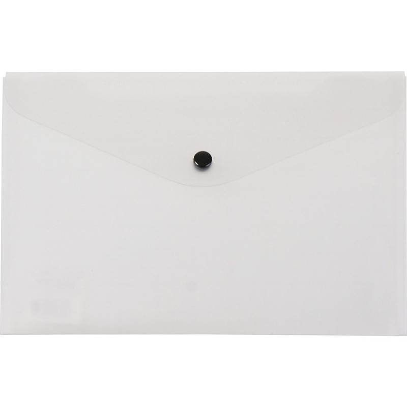 Teczka kopertowa na dokumenty A5 na zatrzask PVC przezroczysta TP-11-11 BIURFOL