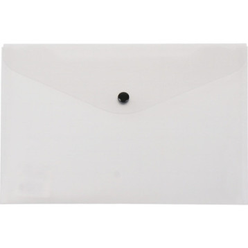 Teczka kopertowa na dokumenty A5 na zatrzask PVC przezroczysta TP-11-11 BIURFOL