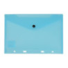 Teczka kopertowa na dokumenty A5 wpinana do segregatora PVC niebieska TP-12 BIURFOL