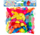 Balony wodne samozaciskowe (100szt.+ 2 końcówki) BW-5211 ALIGA