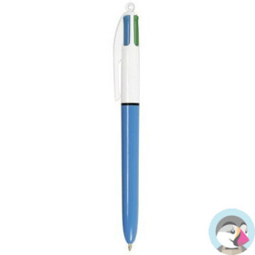 Długopis BIC 4 Colours Medium obudowa niebieska 982866 Długopis BIC 4 Colours Medium obudowa niebieska 982866
