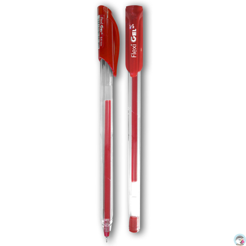 Długopis żelowy FLEXI GEL czerwony TT8502 PENMATE