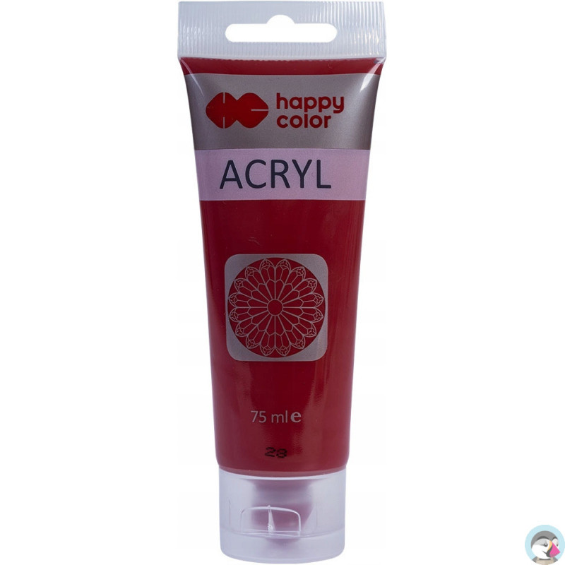 Farba akrylowa 75ml karminowy HA 7370 0075-28 Happy Color