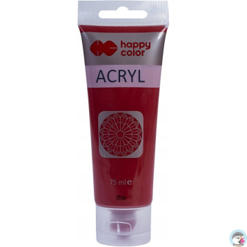 Farba akrylowa 75ml karminowy HA 7370 0075-28 Happy Color