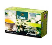 Herbata DILMAH (20 torebek) zielona z kwiatem jaśminu