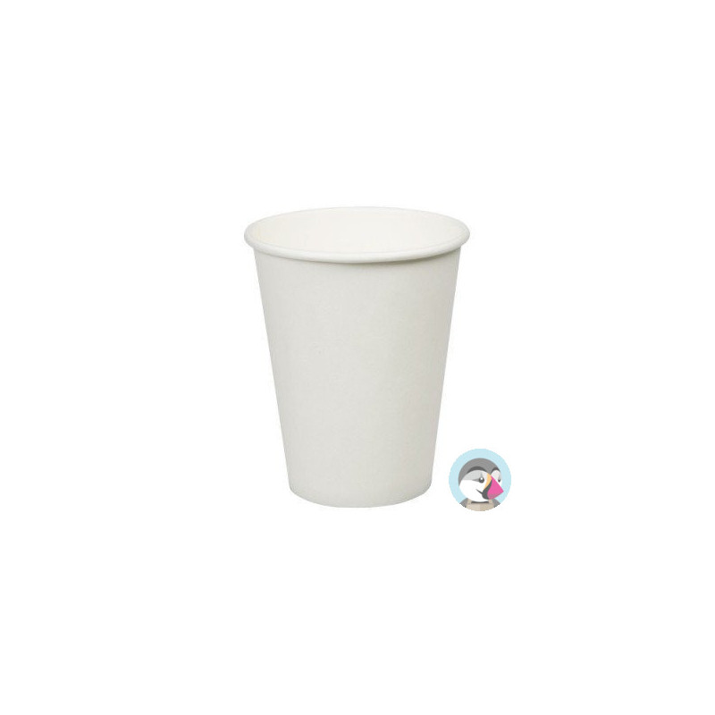 Kubek papierowy biały 150ml (100szt) 27150 Think `n pack