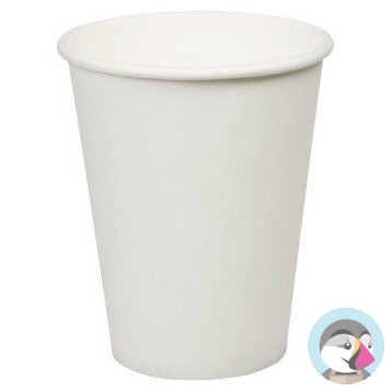 Kubek papierowy biały 150ml (100szt) 27150 Think `n pack