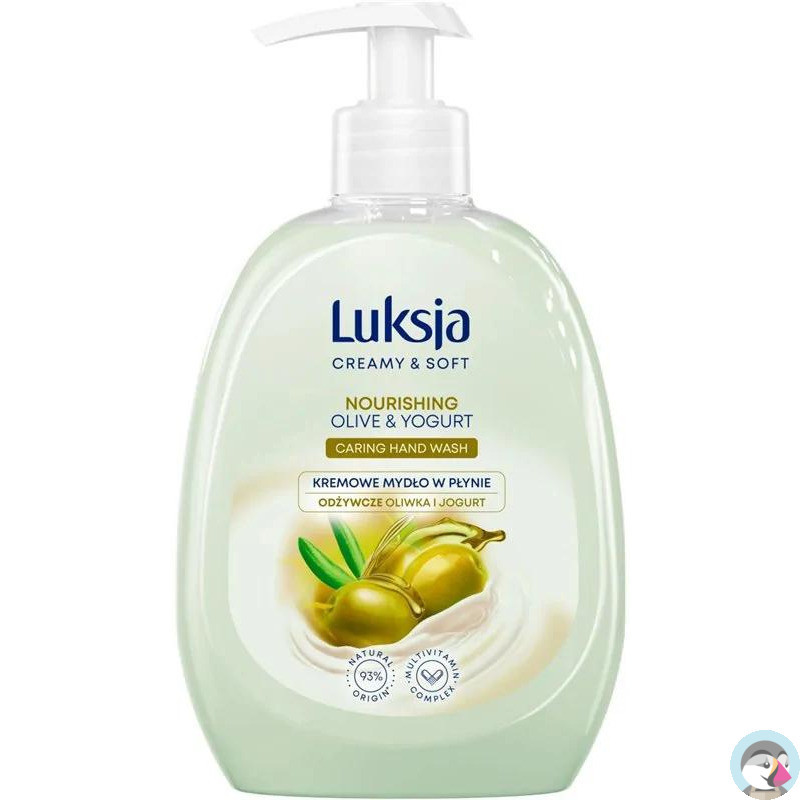 Mydło w płynie z dozownikiem LUKSJA 500ml OLIVE