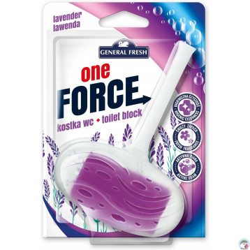 Kostka do WC zawieszka 40g lawenda GENERAL FRESH Force One