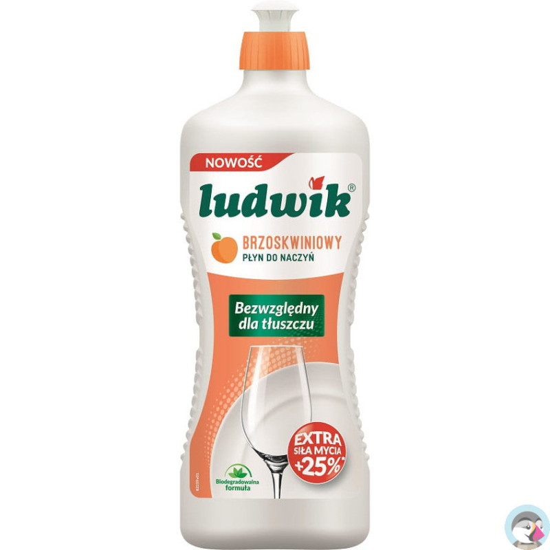 Płyn do naczyń LUDWIK 900g brzoskwinia