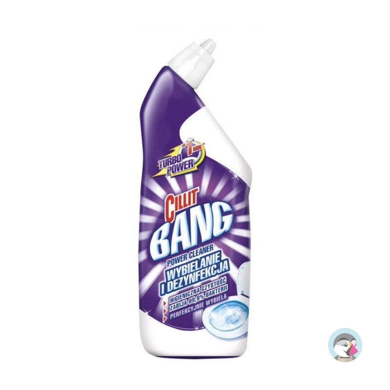 Żel do WC CILLIT BANG 750ml wybielanie i dezynfekcja 61543