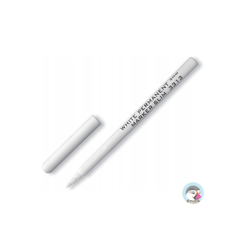 Marker permanentny biały 2mm 3313 KOH-I-NOOR