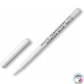 Marker permanentny biały 2mm 3313 KOH-I-NOOR