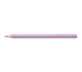 Ołówek JUMBO SPARKLE fioletowy metallic 111663 Faber-Castell