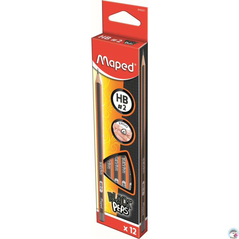 Ołówek drewniany Blackpeps HB MAPED 850021